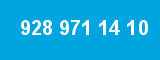 928 971 14 10 928 971 14 10